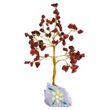 Gemstone Tree with Rock Base - 80 Stone - Red Jasper-Crystal Gemstone-Serenity Gifts