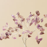 Gemstone Tree with Orgonite Base - 80 Stone - Amethyst-Crystal Gemstone-Serenity Gifts
