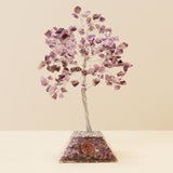 Gemstone Tree with Orgonite Base - 160 Stone - Amethyst-Crystal Gemstone-Serenity Gifts