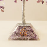 Gemstone Tree with Orgonite Base - 320 Stone - Amethyst-Crystal Gemstone-Serenity Gifts