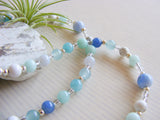 First Communion Handmade Rosary - Blue Aventurine Gemstone-Jewellery-Serenity Gifts