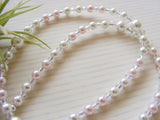 Baby Handmade First Rosary - Czech Pink Pearl-Jewellery-Serenity Gifts