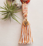 Handmade Mala Beads - Mother Of Pearl Tree Of Life-Mala Beads-Serenity Gifts