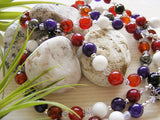Handmade Rosary - Carnelian Agate Divine Mercy-Rosary Beads-Serenity Gifts