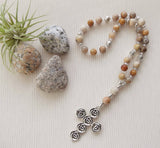 Handmade Anglican Rosary - Picture Jasper-Jewellery-Serenity Gifts