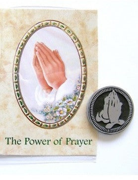 Pocket Token and Leaflet - Power of Prayer-Pocket Token-Serenity Gifts